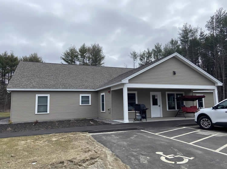 Exterior of residential home.